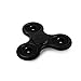Fidget Spinner by SPINGURU, Tri-Spinner - Best Anxiety and Stress Relief, ADHD Relief, Focus Toy, EDC, Premium Bearing (Black)