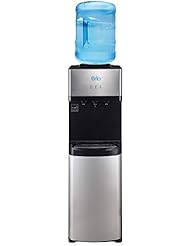Brio Limited Edition Top Loading Water Cooler Dispenser - Hot & Cold Water, Child Safety Lock, Holds 3 or 5 Gallon Bottles - UL/Energy Star Approved