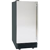 DUURA DI50 60Lb Premium Energy Star Clear Ice Cube Maker Machine for Built-in Undercounter or Freestanding Household Resident