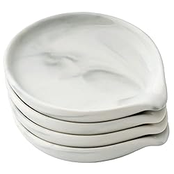 Spoon Rest,Ceramic Spoon Rest for Kitchen Counter
