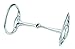 Weaver Leather Draft Bit Eggbutt Snaffle Mouth Nylon Black, 6
