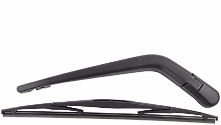 OYEAH Rear Windshield Wiper Arm+Blade Set for Honda Fit/Jazz 2002-2015