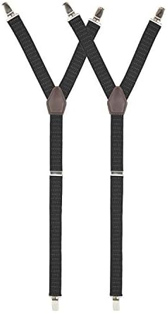 Shirt Garters MLM Mens Y-Style Shirt Stays Dress with Non-Slip Locking Clamps and Adjustable Straps