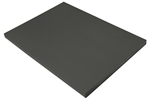 Pacon SunWorks Construction Paper, 18" x 24", 100-Count, Black (6318)