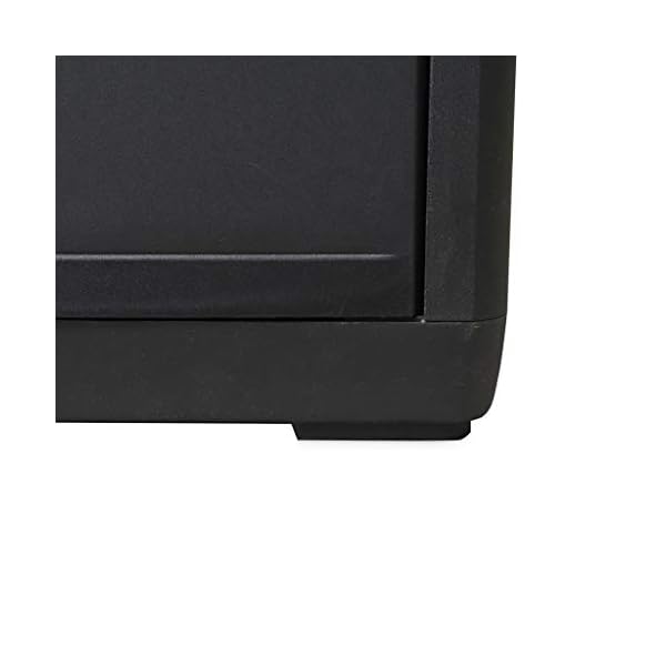 Gartenschrank Universal Multifunktionsschrank aus Kunststoff Mit 2 Türen und 3 verstellbaren belüfteten Regalen… – Bild 5