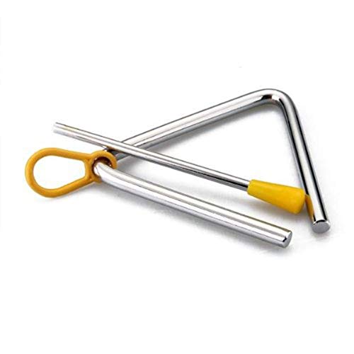 Xeminor Kids Musical Instrument Percussion Triangle Bell Kindergarten Teaching Kits Comfortable and Environmentally