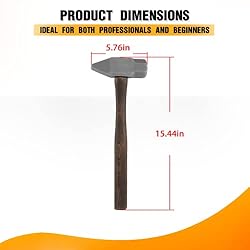 Blacksmith 4LB Handmade Forge Hammer for