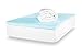 ViscoSoft 4 Inch Pillow Top Memory Foam Mattress Topper Full - Cooling Hybrid Lux Dual Layer Bed Mattress Pad - CertiPur-US Certified
