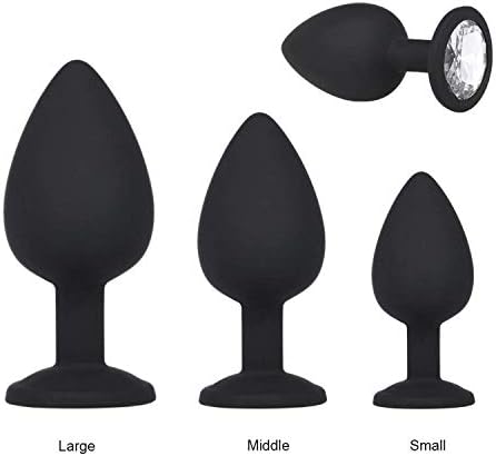 VVFFR Shirt BūttPlugs Silicone Amal Plug Maśśagér Rhinestone Big Size BūttPlug Seexx Toys for Men Woman Adult Amal Tube M L,L