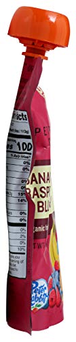 PETER RABBIT ORGANICS BABY RASPBERRY BANANA BLUEBERRY, 4 OZ