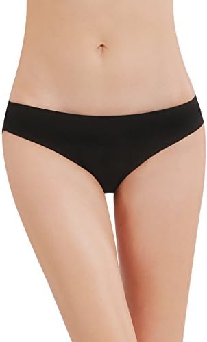 Liqqy Women's 3 Pack Low Rise Cotton Lace Coverage Bikini Panty Underwear