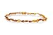 Amber Teething Set - QBebe - Amber Teething Necklace Plus Bracelet/Anklet for Babies (Honey) - Fit for Moms Too - Certificated Baltic Amber - Teething Pain Reduce and Anti Inflammatory
