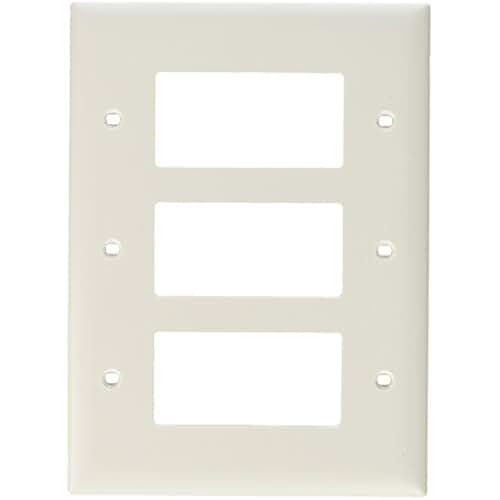 jumbo 3 gang wall plate