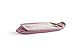 Dejaroo - Baskets for Organizing Wipes and Newborn Essentials, Diaper and Wipes Organizer, Embroidered Baby Shower Gifts for Moms, Linen Basket with Handle, 9 x 6 x 5.5 Inches, Pink