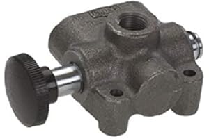 Cross Selector Valve 1/2" NPT Female 2500 PSI USA Made Farmer Bob's Parts 128140