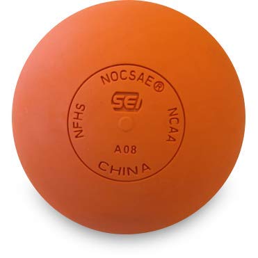CrankShooter Lacrosse Ball Set, 1 Dozen Lacrosse Game Balls, NOCSAE, NCAA, NFHS, and SEI Certified, 12 Balls (Orange) - Thumbnail 2