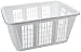 Rubbermaid Laundry Basket, 1.6-Bushel, White (FG296585WHT) primary