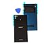 md0410 BLACK Rear Back Glass Battery Door Housing Cover with NFC Replacement with adhesive + opening Tool Compatible For Sony Xperia Z5 Premium E6853 E6833 E6883 replacement