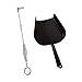 kamado Factory Ash Removal Tool and Ash Pan for Big Green Color Egg,Stainless Steel Big Green Kamado Egg Accessories Ash Tool Poker for Primo and Other Charcoal Kamado (at+AP)