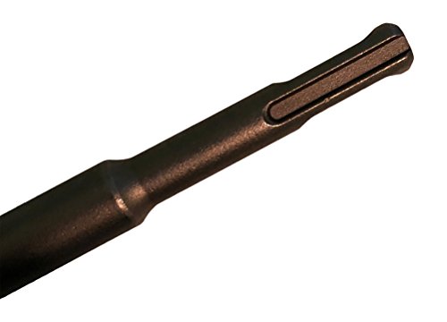 SDS Plus 9" long 3" Wide CURVED Tile Grout Thinset Removal Chisel Bit (9 in x 3 inch) - Thumbnail 6