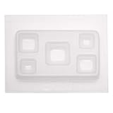 Resin Epoxy Mold For Jewelry Casting - Assorted Squares