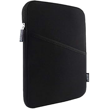 Lacdo Shockproof Tablet Sleeve Case for 11 Inch New IPad Pro 2018 | IPad Pro 10.5 Inch | 9.7 Inch New IPad | IPad Air 2 | Samsung Galaxy Tab 10.1 Protective Bag, Fit Apple Smart Keyboard, Black/Black