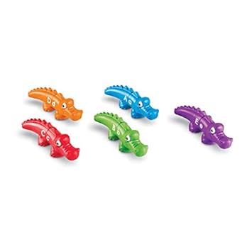 Sona Edons Learning Resources Snap-n-Learn-Alphabet Alligators (Multi-Colour)