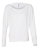 Bella Ladies' 3.7 oz. Elizabeth Long-Sleeve Dolman Top T-Shirt 8850