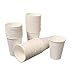 Jooleco 150 count 12 oz White Paper Hot Cups/Disposable Coffee Cups, Party Cups for Hot and Cold Drinks
