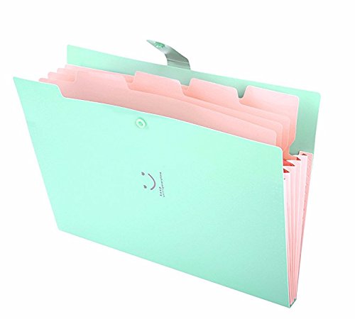 File Folders Classification Office 5 Pocket Paper Black File Folders - Thumbnail 2