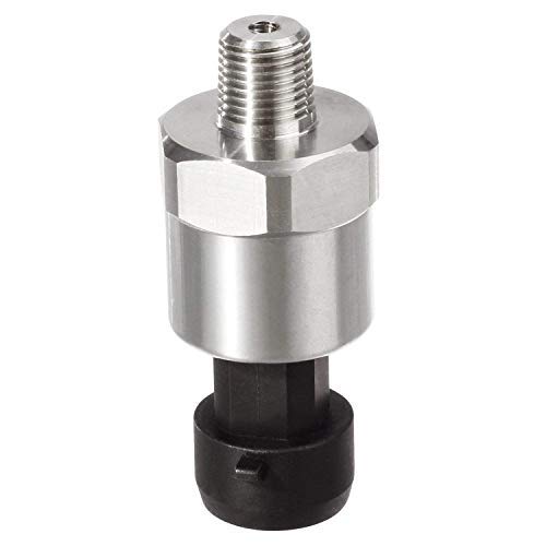 FASTROHY 0.5-4.5V 60 Psi Universal Pressure Transducer Sender/Sensor Solenoid for Oil Fuel Diesel Gas Air Water,Gauge Pressure 1/8"NPT Thread Stainless Steel - Thumbnail 2