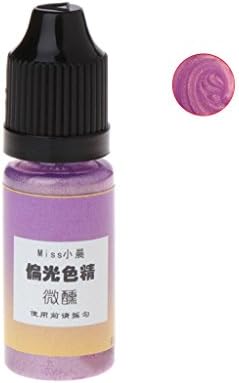 SLYlive Resin Pigment, Starry DIY Making Crafts UV Dye Jewelry Accessories - 24 Shiny Color s (# B)