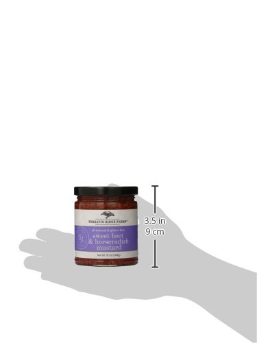 Terrapin Ridge Farms Mustard, Sweet Beet and Horseradish, 10.7 Ounce