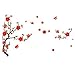 Decalgeek Large Plum Blossom Flower Removable Wall Sticker Decor Decal Room Background Art (7050cm)
