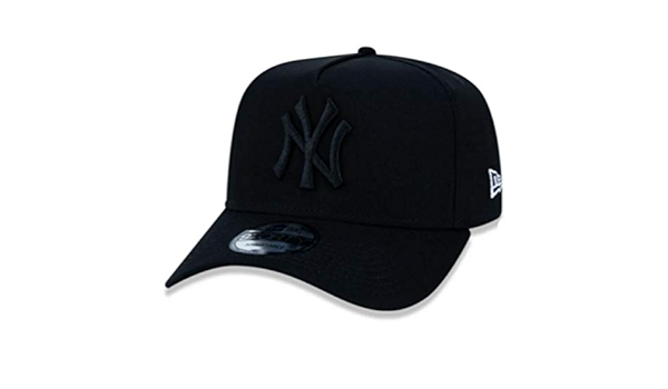 Boné New Era New York Yankees Aba Curva Preto MBV19BON144 | Amazon.com.br