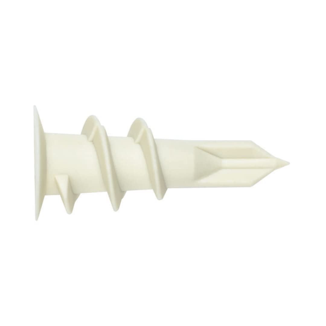 INDEX Fixing Systems TAPLANY [LABEL NY] Laminated Plasterboard Nylon Dowel (12 x 33), 12 x 33 mm, Set of 100 Pieces