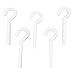 Drying Clips, Laundry Hooks, Hanging Clothing Clothespins Clip, 20 Pack, Clothes Pin Hangers, White Plastic, Clothes Line Hanging Laundry, Portable, Travel, Air Dry, Drip Dry, Outdoor Hang Drying