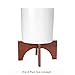 Mkono Plant Stand Wood Mid Century Flower Pot Holder (Pot Not Included) Home Decor Potted Rack Rustic Decor, Fits Up to 12 Inch Planter, Brown