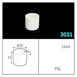 Laboratory Crucible Cylindrical Corundum Crucible