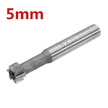 Generic 10X3X60 Mm Hss T-Slot End Mill Milling Cutter Hss 6 Teeth T-Slot Cutter