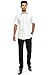 Men's Regular-Fit Solid Color Short Sleeve Dress Shirt, WHITE Shirts (XL)
