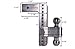 Weigh Safe Adjustable Trailer Hitch Ball Mount - 10