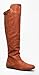 Over the Knee Flat Riding Boot - Vegan Leather Pull On - Comfortable Walking cosplay costume Boot - Delura Mystere Boot