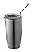 Epica Stainless Steel Drinking Straws, Set of 4- Free Cleaning Brush Included