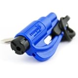resqme The Original Keychain Car Escape Tool, Made in USA (Blue)