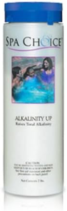 Spa Choice 2 lb Spa Chemical ALKALINITY INCREASER UP For Hot Tubs and Spas 4x2 lb Bottles (8 lbs, Total)
