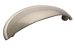 Amerock | Cabinet Cup Pull | Satin Nickel | 2-1/2
