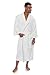 Men's Terry Cloth Bathrobe Robe Gift Ideas Presents for Men Dad Boyfriend Men’s 0051-LXL,Natural White