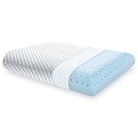 Milemont Memory Foam Pillow, Bed Pillow for Sleeping, Pillow for Neck Pain, Neck Support for Back, Stomach, Side Sleepers, CertiPUR-US, Standard Size