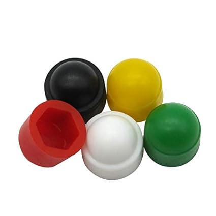 Ochoos 100pcs Lot Black White M4 M5 M6 M8 M10 M12 Plastic Metric